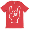 rock and roll throwing horns T-Shirt