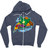 pizza time! Zipper Hoodie