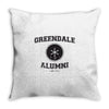 greendale alumni Throw Pillow