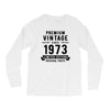 Premium Vintage Since 1973 Limited Edition Original Parts Long Sleeve Shirts