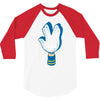llap foam finger 3/4 Sleeve Shirt