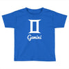 gemini zidiac Toddler T-shirt