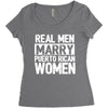 marry puerto rican woman Women's Triblend Scoop T-shirt