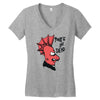 punk's not dead Women's V-Neck T-Shirt