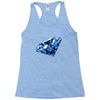 diamond blu Racerback Tank