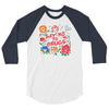 learn from the flowers 3/4 Sleeve Shirt