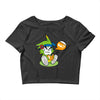 rufu  the green wolf Crop Top