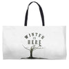 Winter (f77) Weekender Totes