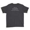 i'm a teacher what's your superpower ladies Youth Tee