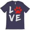 love dog paw T-Shirt