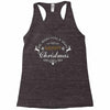 we wish you a very merry christmas Racerback Tank