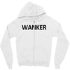 wanker brit british england english gift idea expat dad funny tee shir Zipper Hoodie