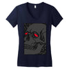 peek mosaic Women's V-Neck T-Shirt