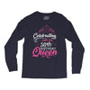 Celebrating With The 70th Birthday Queen Long Sleeve Shirts