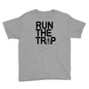 run the trap mens trap music t shirt dope swag hipster flosstradamus t Youth Tee