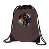 android yin yang Drawstring Bags