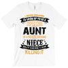 Super Cool Aunt Of A Freaking Awesome Niece T-Shirt