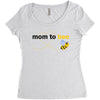 Mom to Bee Baby Boy Women's Triblend Scoop T-shirt