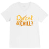 quest &amp; chill V-Neck Tee