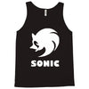 sonic uomo donna bambino sega videogames Tank Top