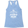 i can't keep calm i'm a judo mom Racerback Tank