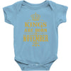 kings are born  november Baby Bodysuit
