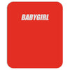 baby girl ringer Mousepad