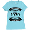 Premium Vintage  1979 Ladies Fitted T-Shirt