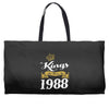 kings are born in 1988 Weekender Totes