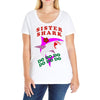 Sister Shark -Shark Do Do Do Ladies Curvy T-Shirt