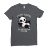 just resting my eyes Ladies Fitted T-Shirt