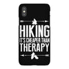 hiking it's cheaper than therapy iPhoneX