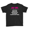 July Girl Hated By Many Youth Tee