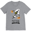 captain marvel 3 V-Neck Tee