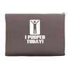 novelty funny humor tee graphic Accessory Pouches