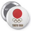 retro tokyo 1964 olympic games Pin-back button