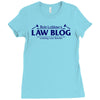 bob loblaw's law blog Ladies Fitted T-Shirt