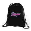love you baby Drawstring Bags