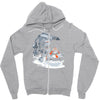 jurassic hoth Zipper Hoodie