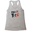 team 10 american flag Racerback Tank