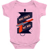 make games not war Baby Onesie