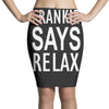 frankie says relax retro vintage Pencil Skirts