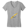CHIMPLOCEAN Women's V-Neck T-Shirt