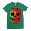 portugal till i die Ladies Fitted T-Shirt
