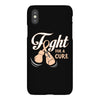 Fight For a Cure Uterine Cancer Awareness iPhoneX