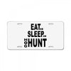 eat sleep hog hunt License Plate