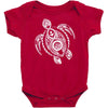 hawaiian turtle tribal art Baby Bodysuit