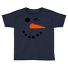 snowman face Toddler T-shirt