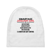 Smartass January Girl Baby Beanies