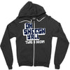 oh sheesh y'all Zipper Hoodie